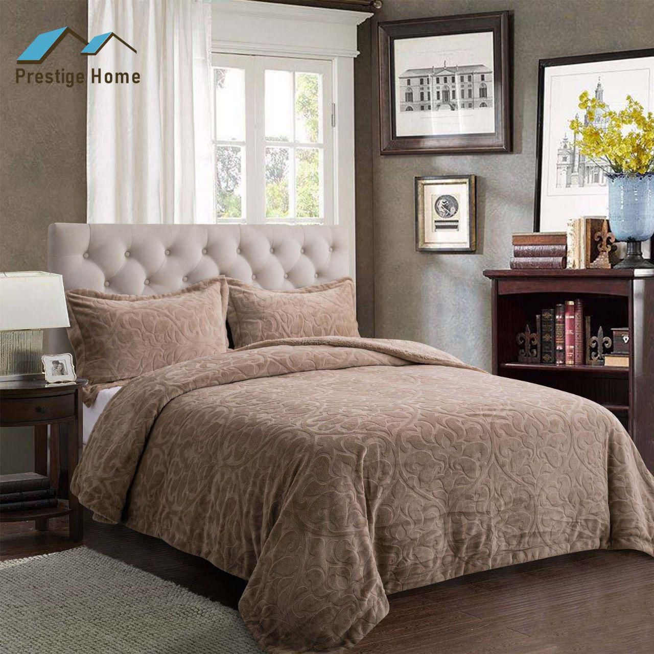 Burnout Embossed Comforter Set - Single