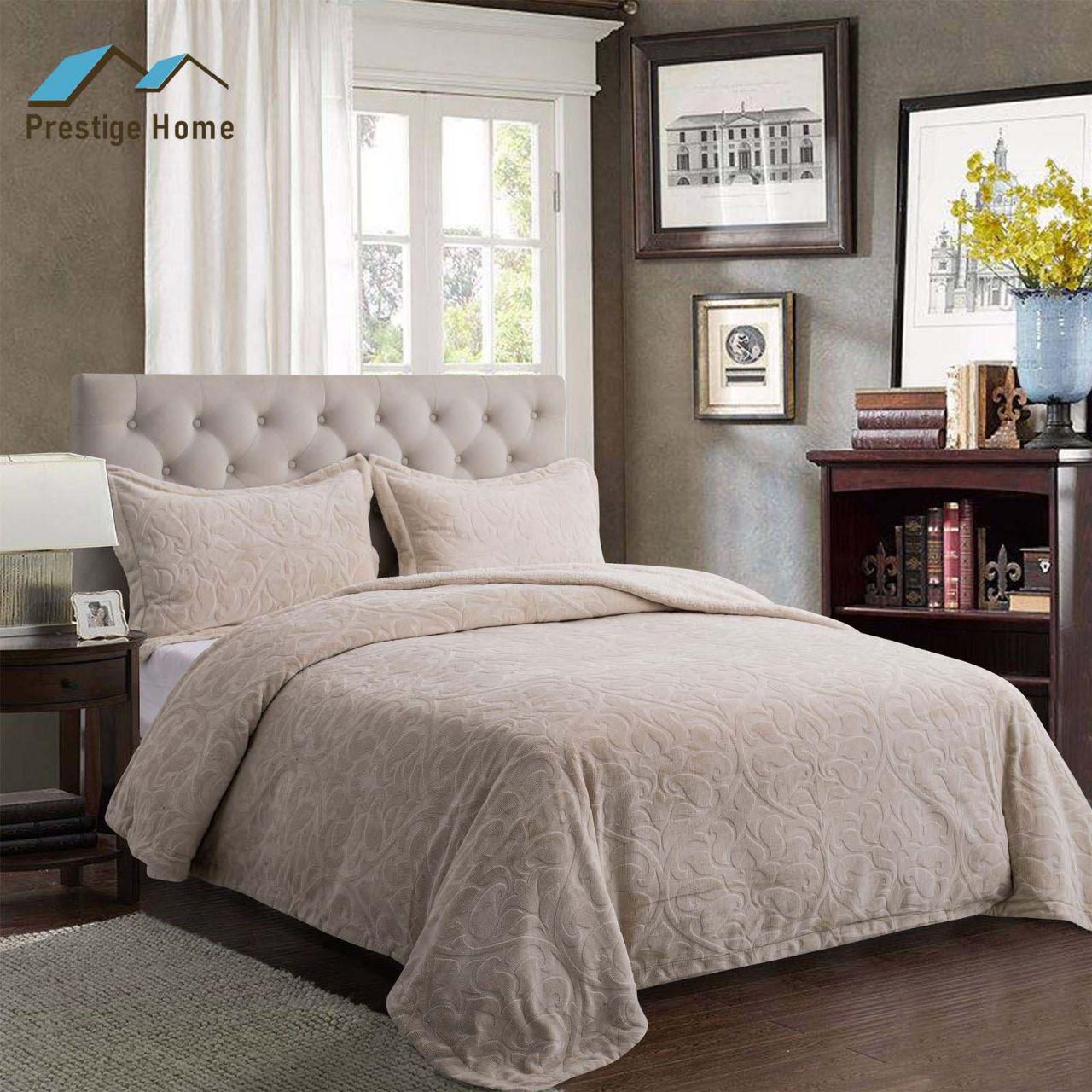 Burnout Embossed Comforter Set - Single