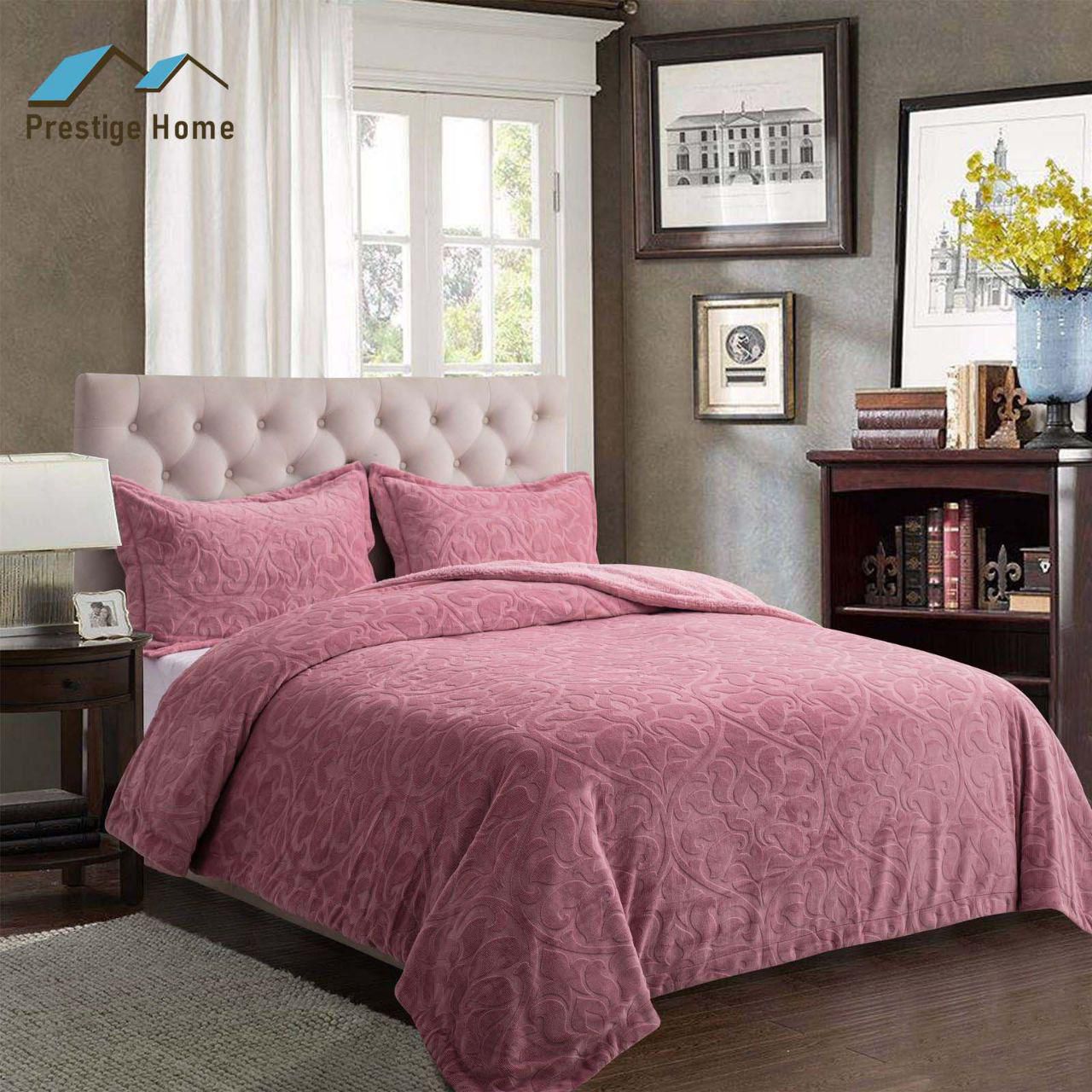 Burnout Embossed Comforter Set - Single
