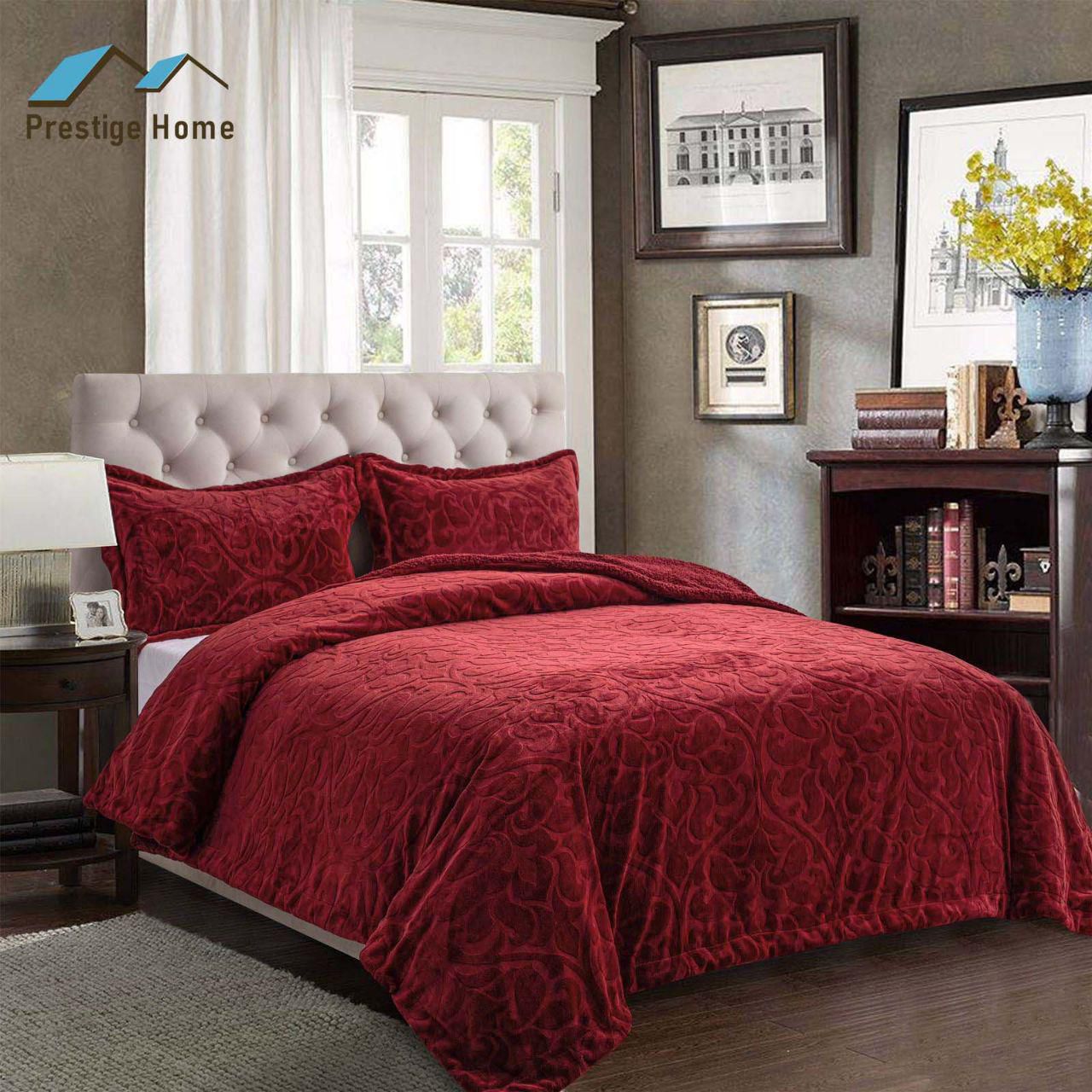 Burnout Embossed Comforter Set - Single