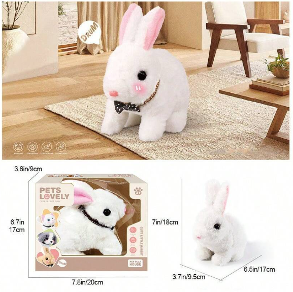 Electric Plush Bunny