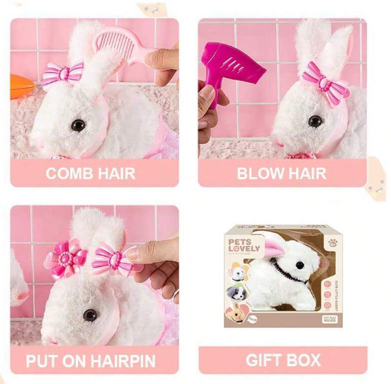 Electric Plush Bunny