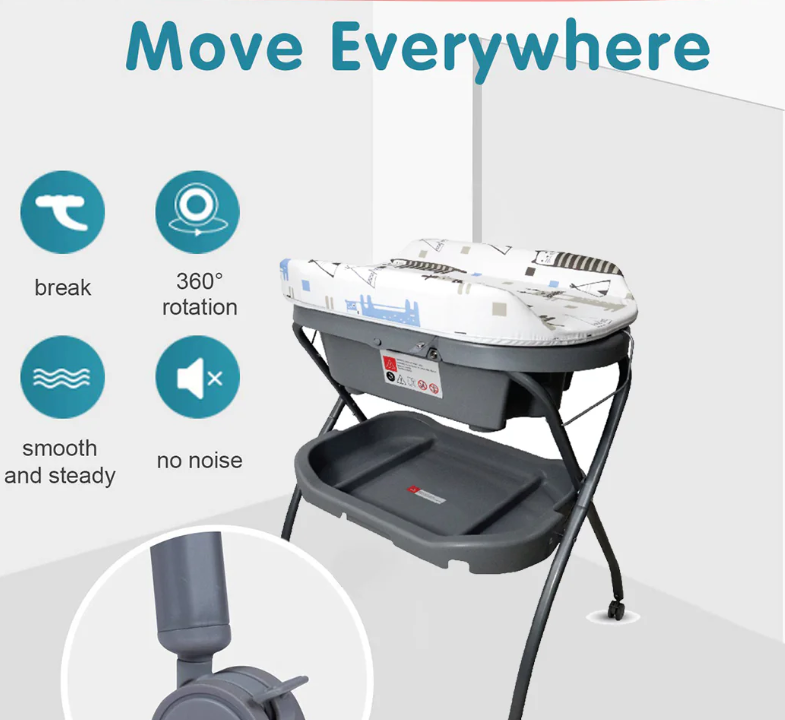 Bathtub with Changing Table