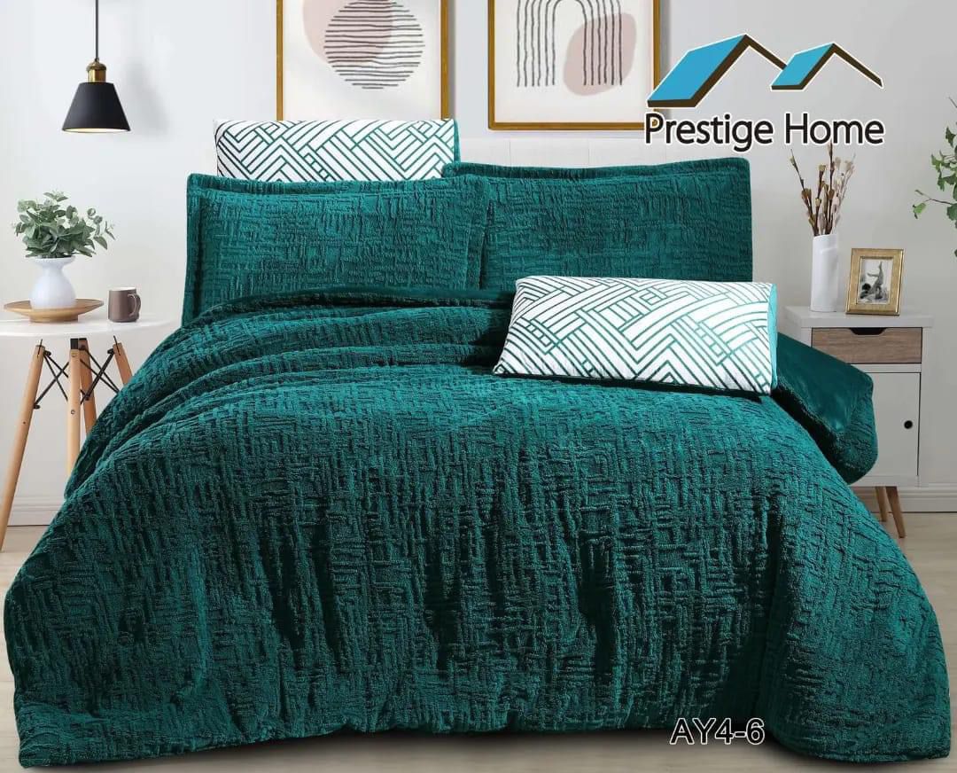Maze Jacquard Comforter Set - Double