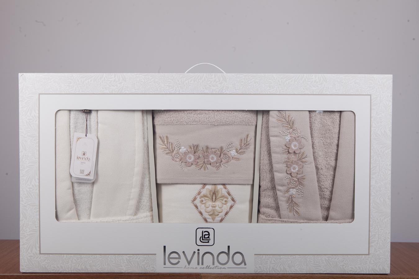 Levinda Floral Harmony Bathrobe Set – 6 pcs