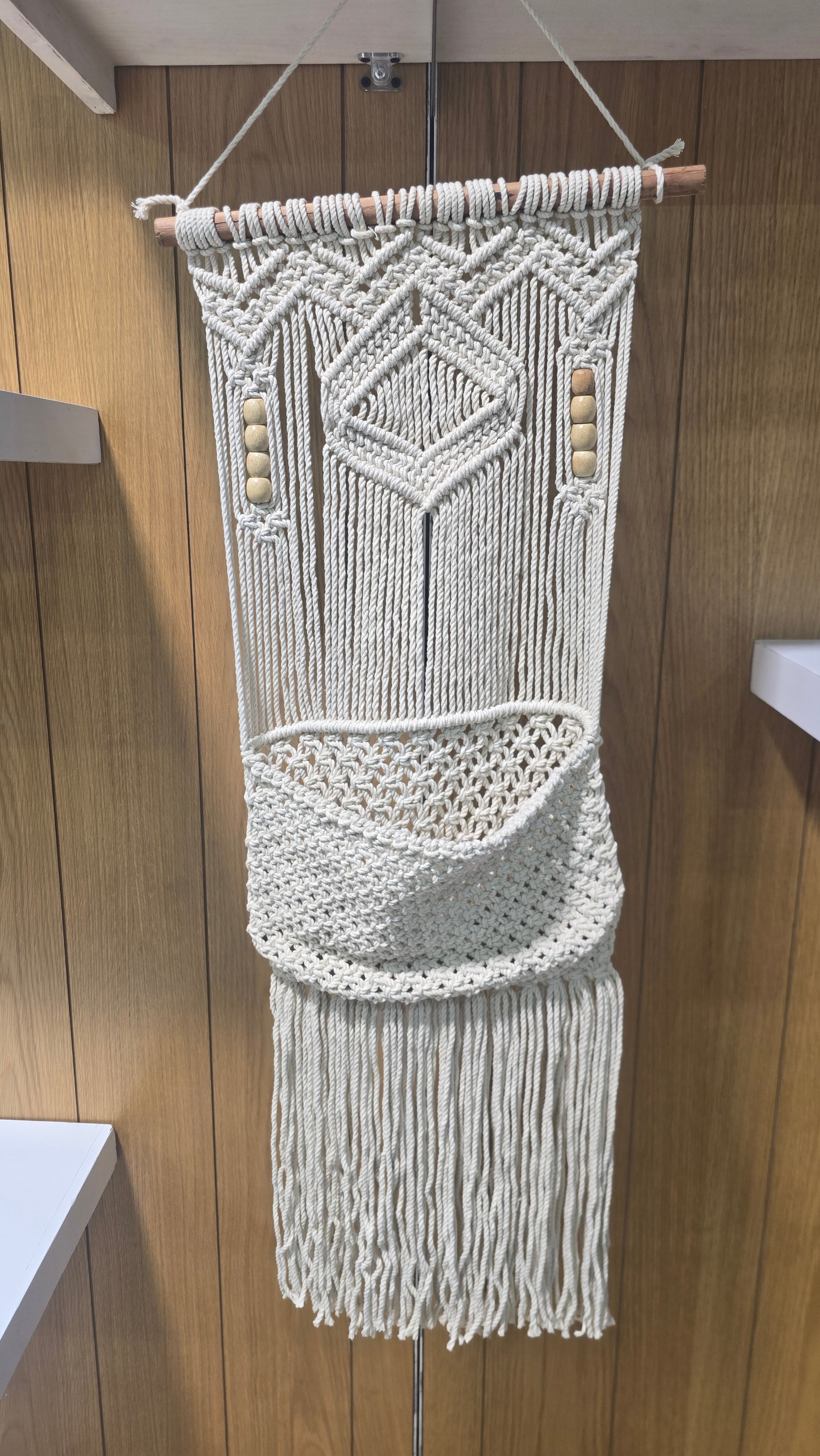 Boho Macrame Wall Hanging - 40x90 cm