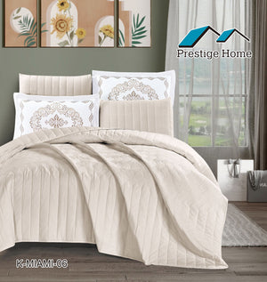 Miami Bedspread 4 pieces - Single