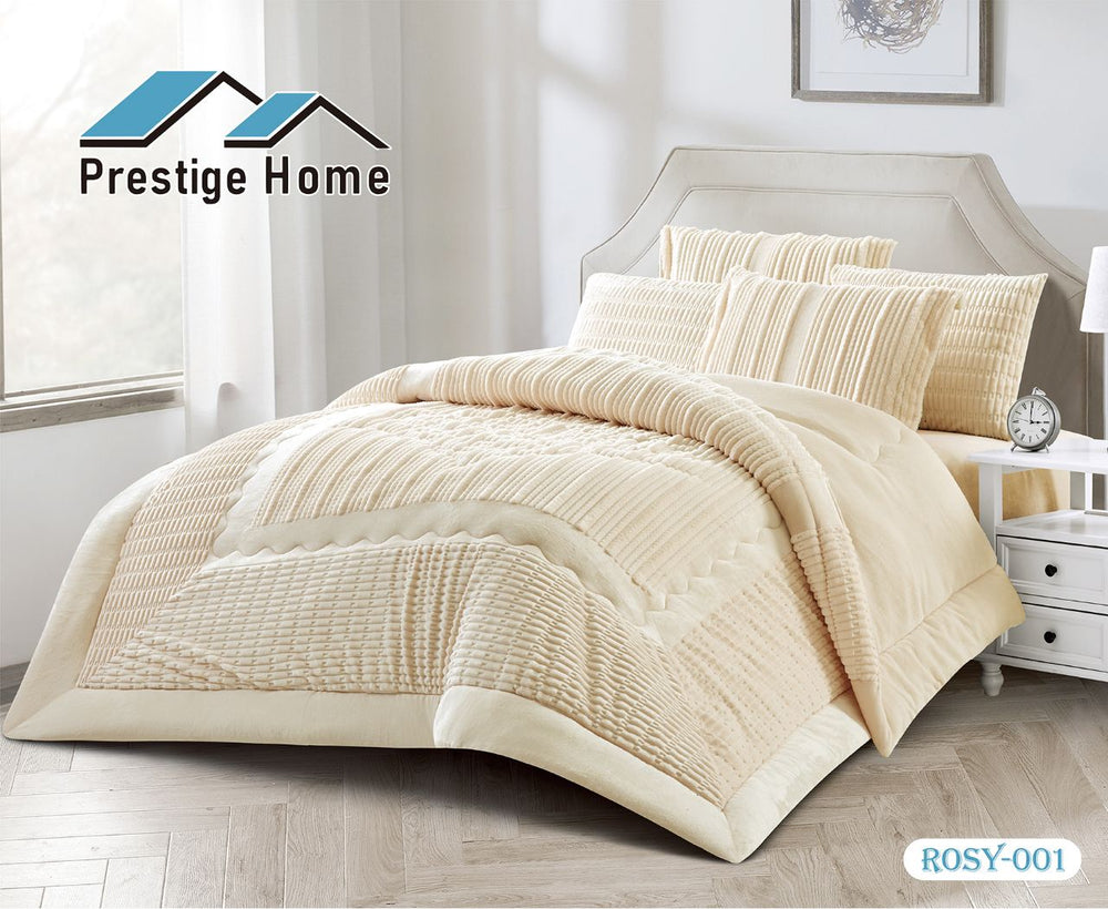 Rosy Comforter Set - Double