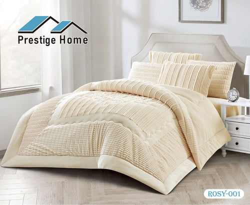 Rosy Comforter Set - Double