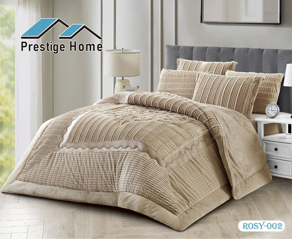 Rosy Comforter Set - Double