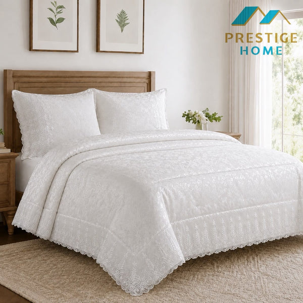 Bridal Comforter Set - 6 Pieces