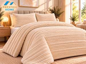 Miley Flannel Comforter Set - Double