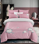 Flower Comforter Set 6 pieces - Double