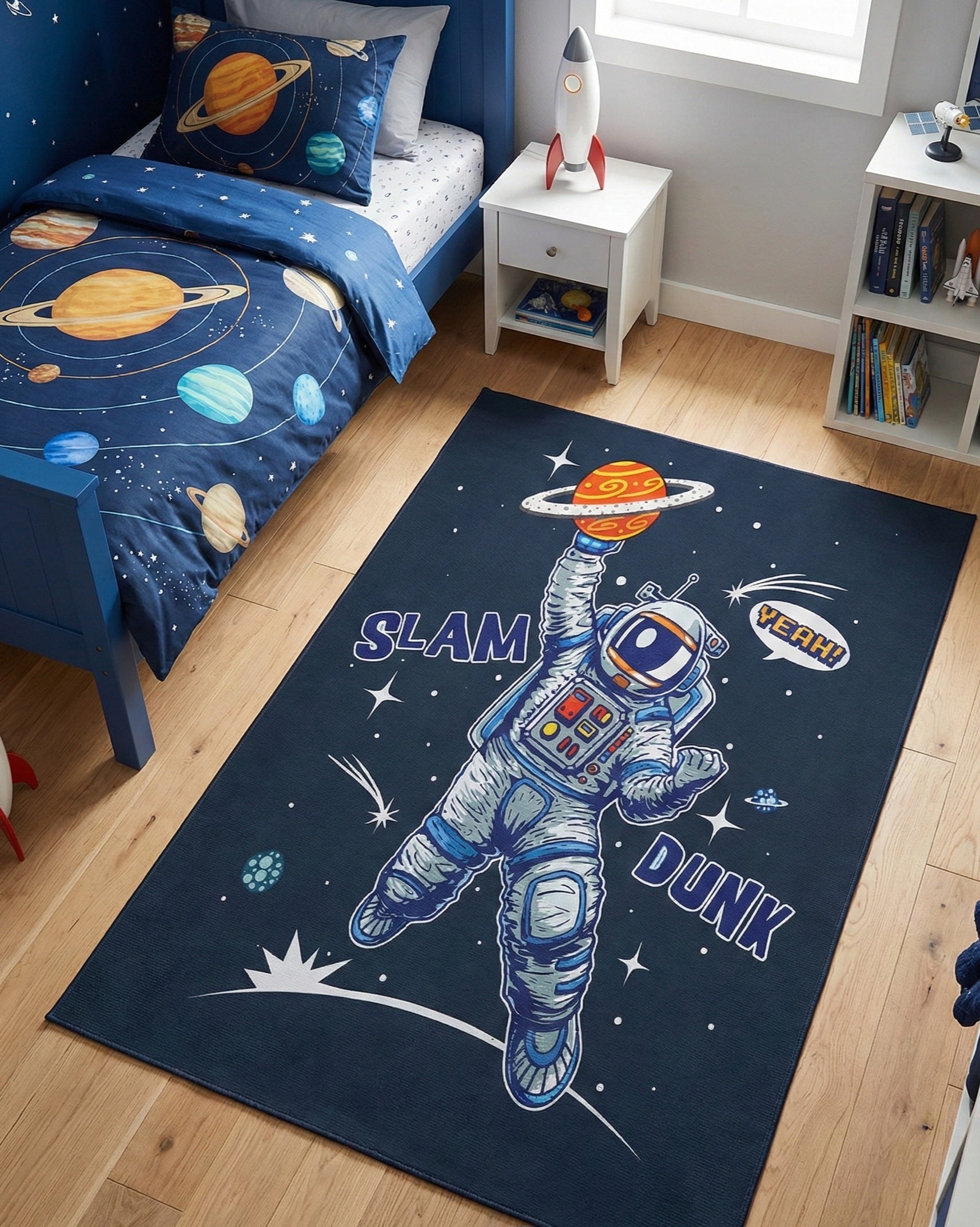Astronaut Dunk Rug