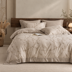 Cotton Duvet Cover Set - King