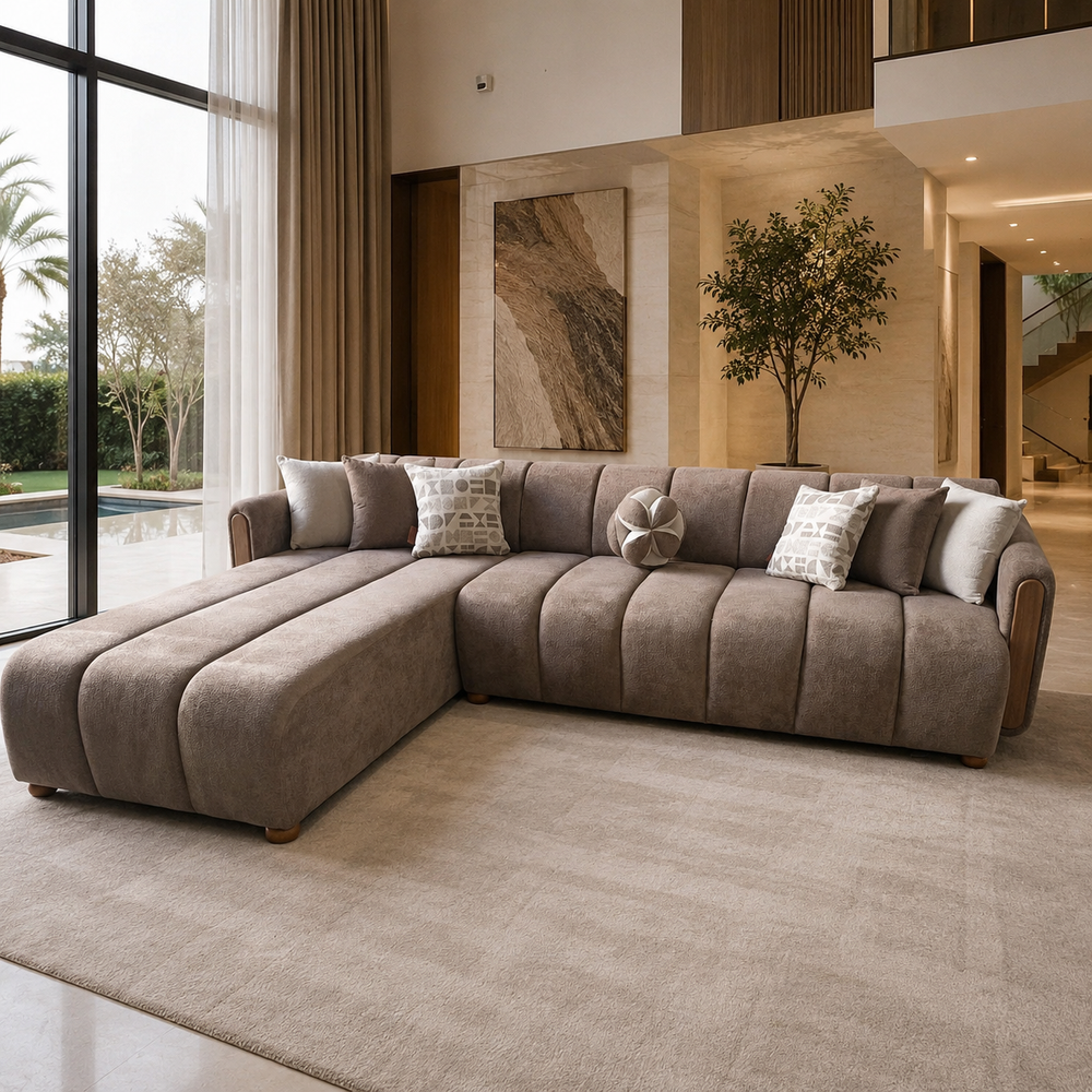 Prestige Corner - Brown