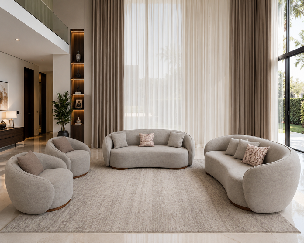 Hawaii Gray Sofa Set