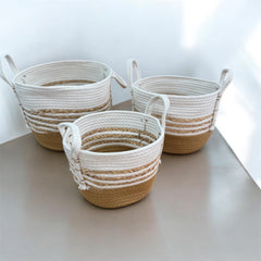 Storage baskets - 3 pieces