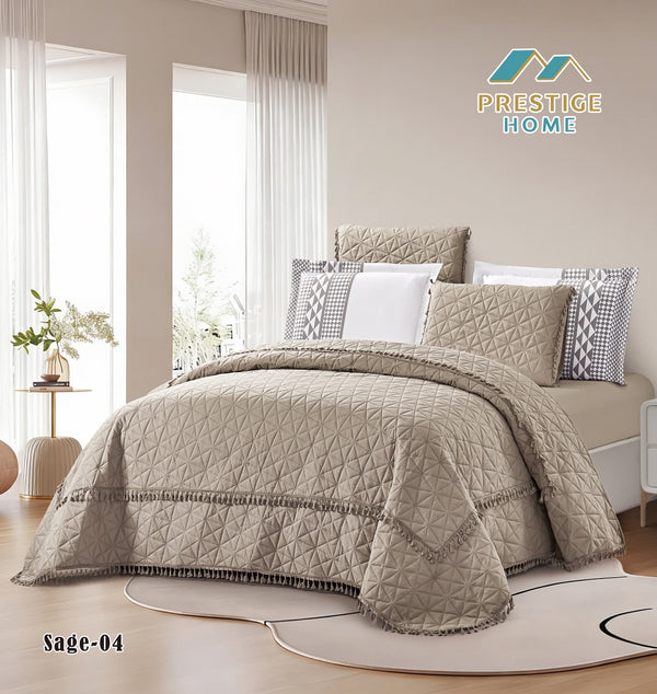 Sage Bedspread Set - Double