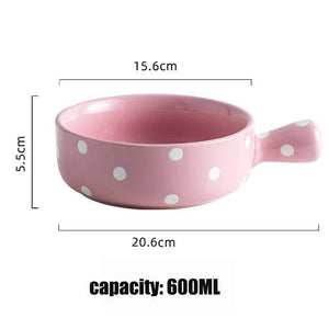 Baking Bowl Cereal with Handle