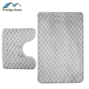 Bathroom Mat Set 2Pcs Bee
