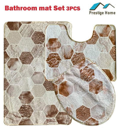Stones Bathroom Mat Set