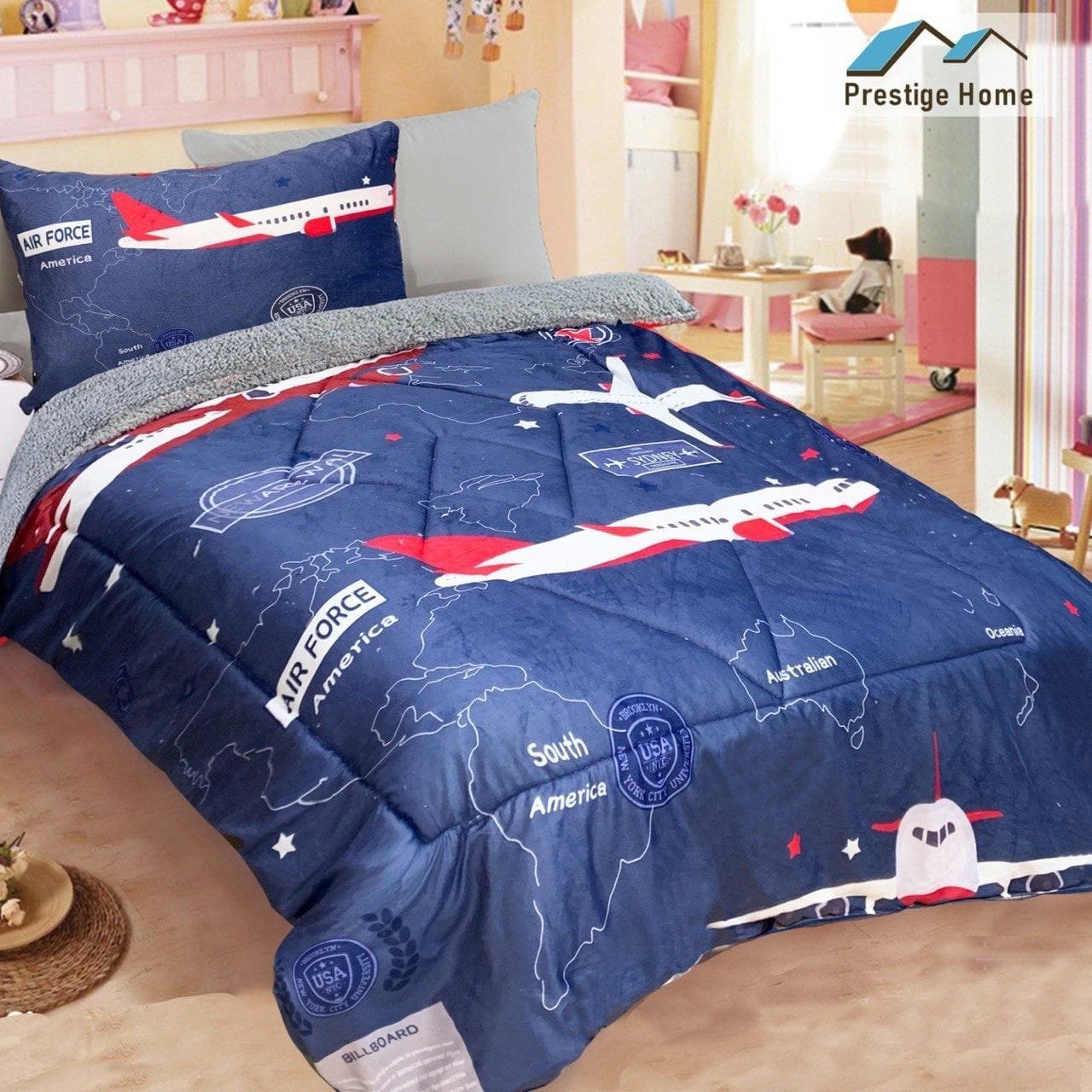 Sherpa Fleece Child Comforter