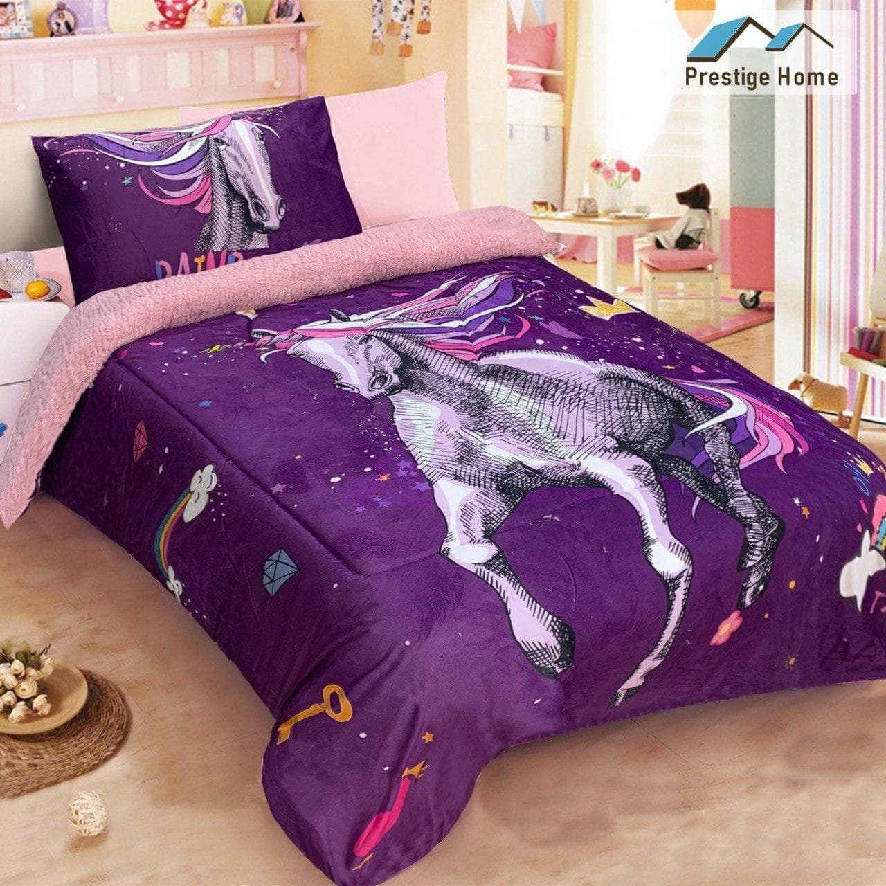 Sherpa Fleece Child Comforter