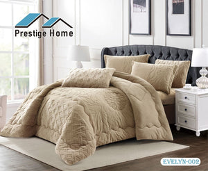 Evelyn Comforter Set - Double