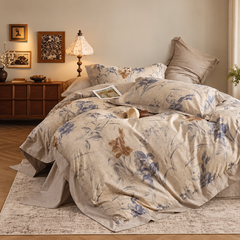 Cotton Duvet Cover Set - King