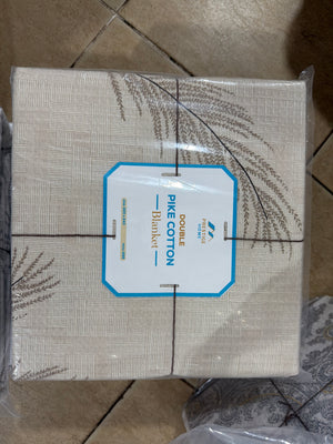 Piké Cotton Blanket - Double
