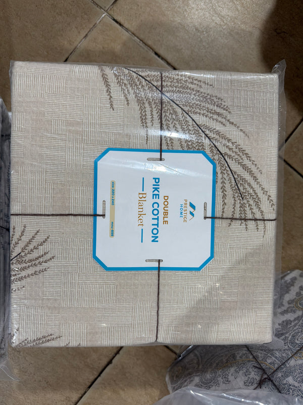 Piké Cotton Blanket - Double