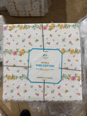Piké Cotton Blanket - Double