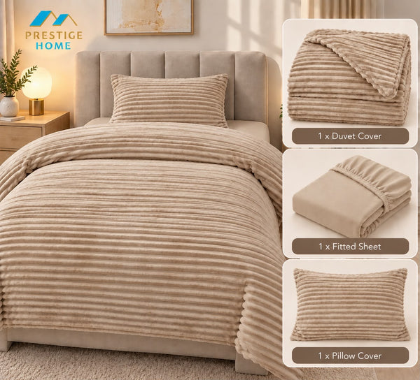 Flannel Bedding Set - Single