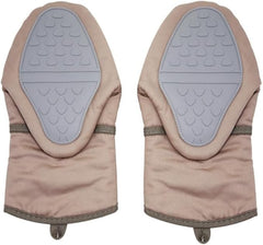 Heat-Resistant Silicone Grip Oven Mitts