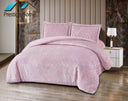Leaves Embossed Comforter Set - Single