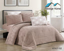 Chevron Texture Comforter Set – Double