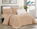Chevron Texture Comforter Set – Double