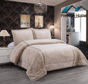 Floral Elegance Comforter Set -  Double