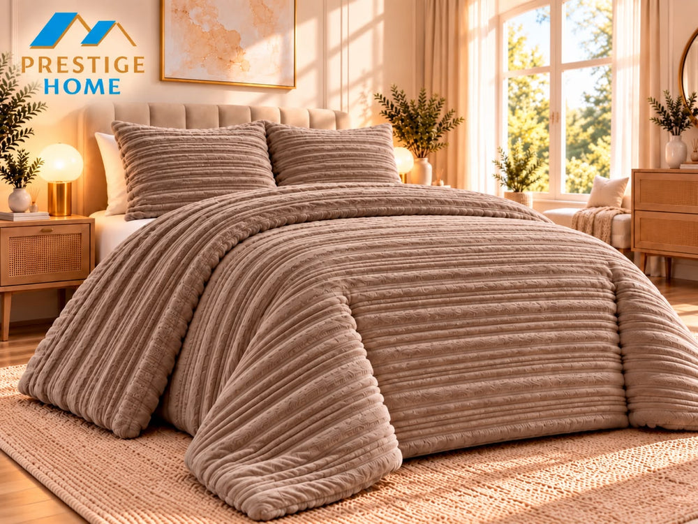 Miley Flannel Comforter Set - Single
