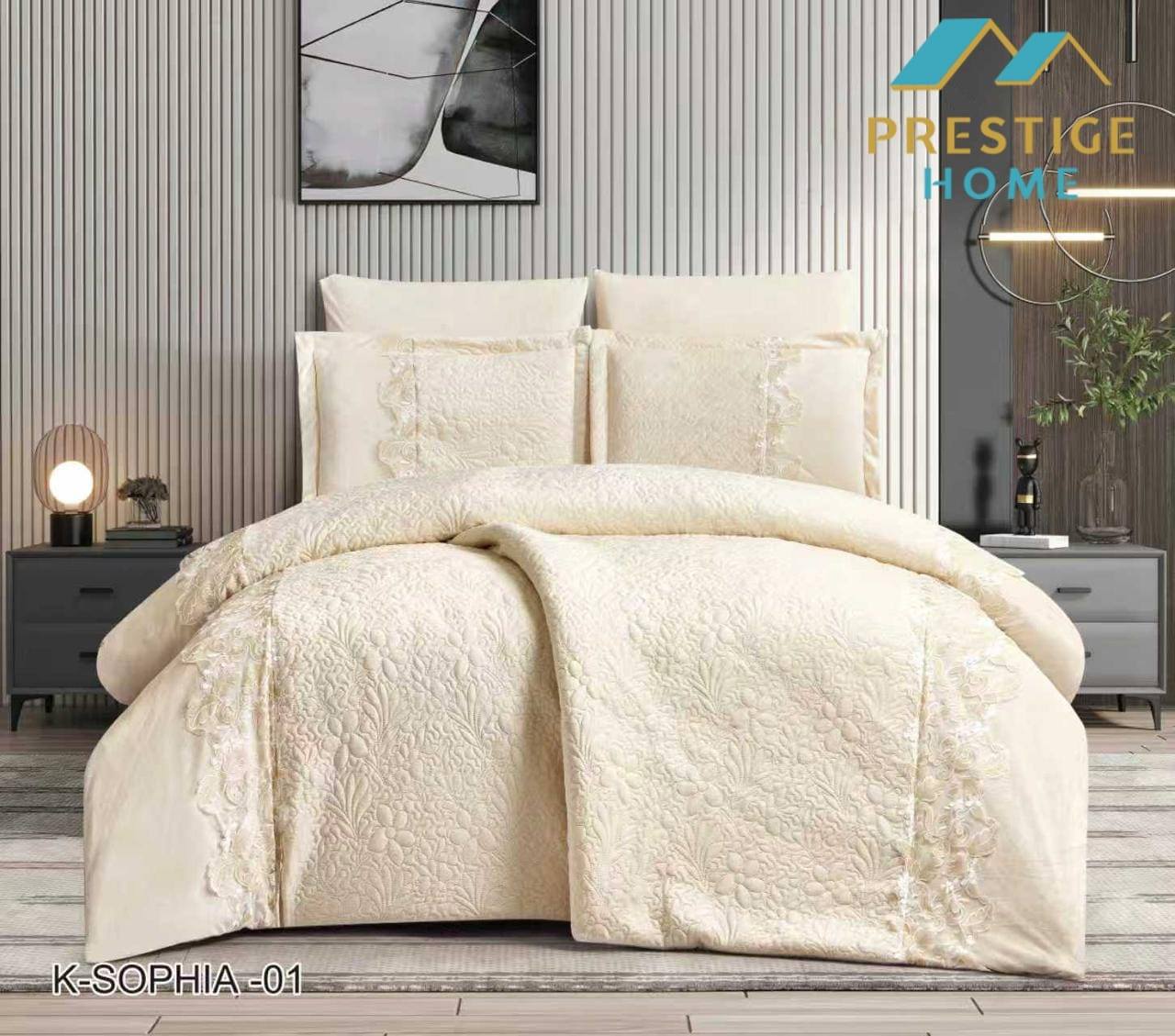 K-Sophia Comforter Set - Double