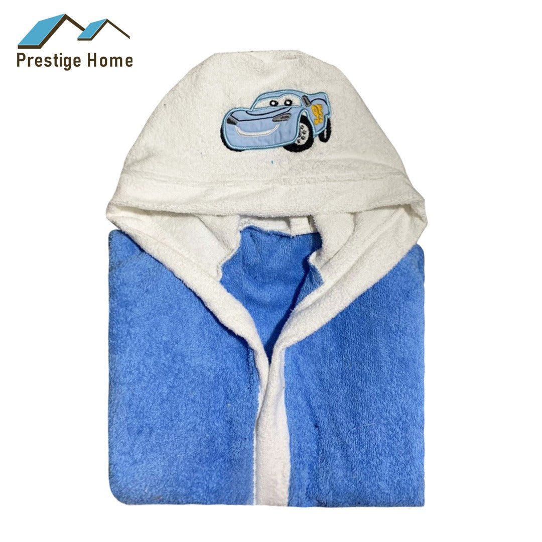 Car Kids Bathrobe