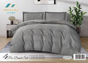 Dashed Duvet Cover Set - King