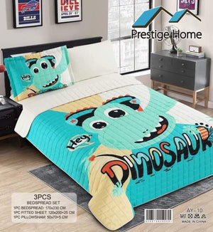 Dinasour Bedspread 3 pieces - Single
