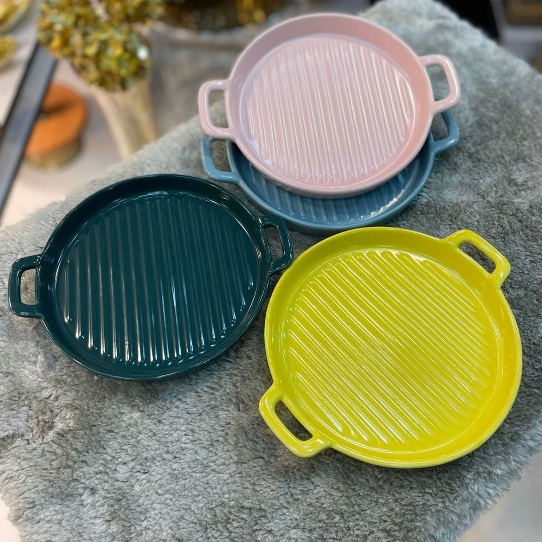 Round Grill Dish