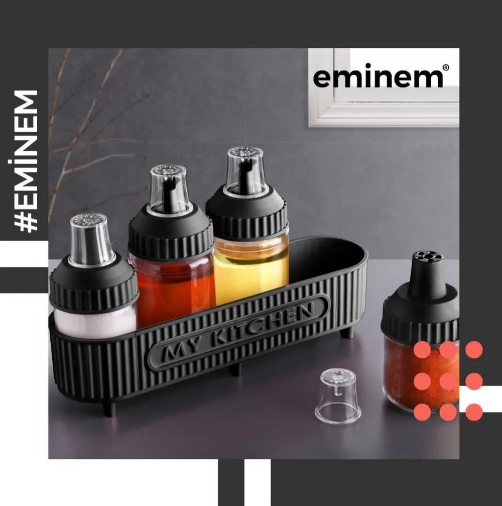 Eminem™ 5-Piece Spice & Oil Dispenser Set