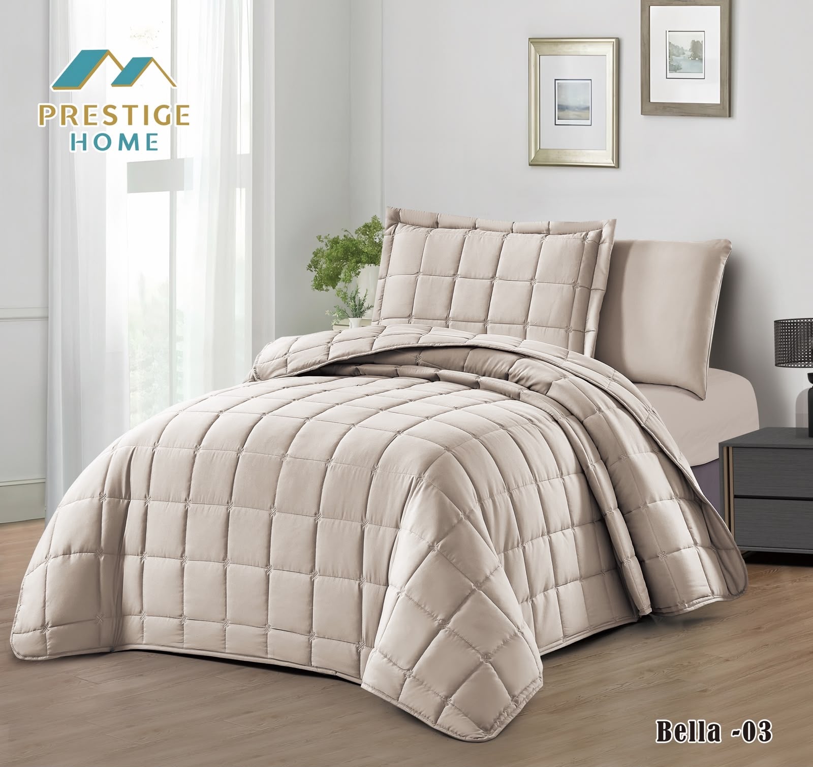 Bella Bedspread Set - Single