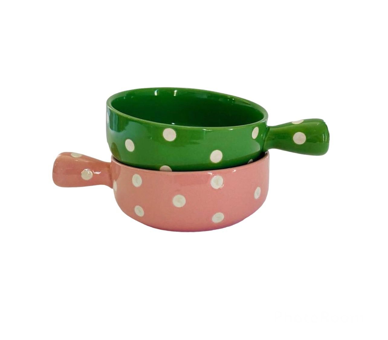 Polka Pop Bowls