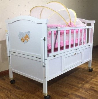 Wooden Baby Bed