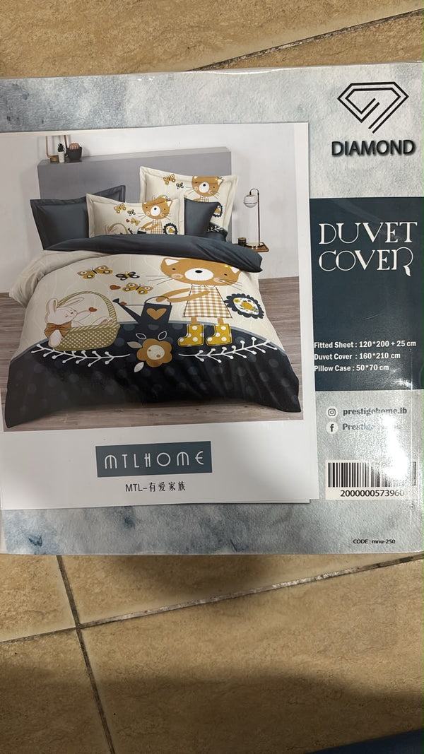 Kids Duvet Cover Set - Single